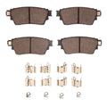 DFC 17-25 Mitsubishi Outlander Rear 4000 HybriDynamic Brake Pads and Hardware Kit