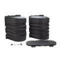 PROPANE TANK COVER DOUBLE 20LB BLACK