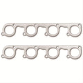 FORD V8 HUSLER HEADERS 9 TO 1 LATE MODEL ASPHALT SPRING CAR EXHAUST GASKETS 2/SE