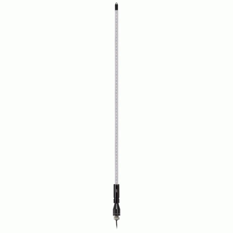 SINGLE COLOR LED WHIP ANTENNA 6FT &
