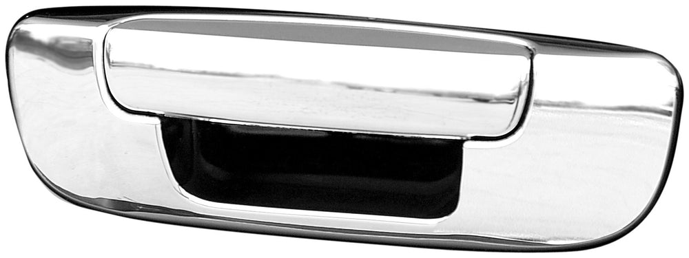 0208 RAM 1500/0308 RAM 2500/3500 CHROME TAILGATE REAR HANDLE COVERS W/O KEYHOLE