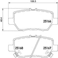 BRAKE PAD SET DISC BRAKE