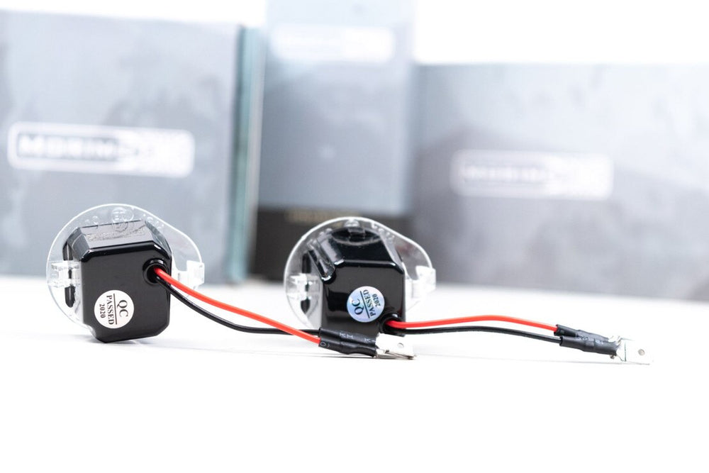 ~(0.5 lbs. 6X5X1)~ Morimoto XB LED Puddle Modules: Jeep Wrangler 2007 2008 2009 2010 2011 2012 2013 2014 2015 2016 2017`