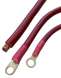 ALT CHARGE WIRE 6G 4 FT 5/16 & 1/4 EYELET
