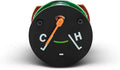 Temperature Gauge Original Design Black Face w/Red Pointer 1955-1986 CJ5 CJ6 CJ7 And CJ8 OMIX