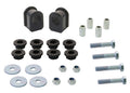 Sway bar - mount and link bushings 10 Bushings 4 Tubes 4 Bolts 4 Washers 4 Nuts Grease