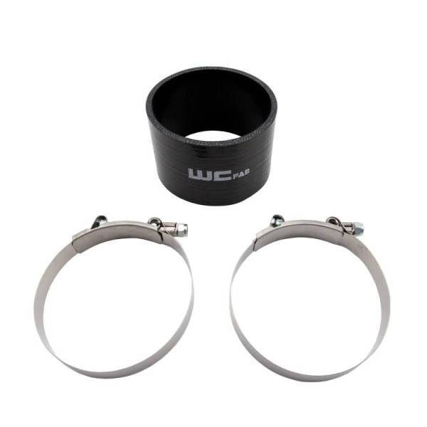 4 IN IDx3 IN LONG SILICONE BOOT & CLAMP KIT