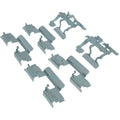 PREMIUM CERAMIC BRAKE PADS SHIMS AN