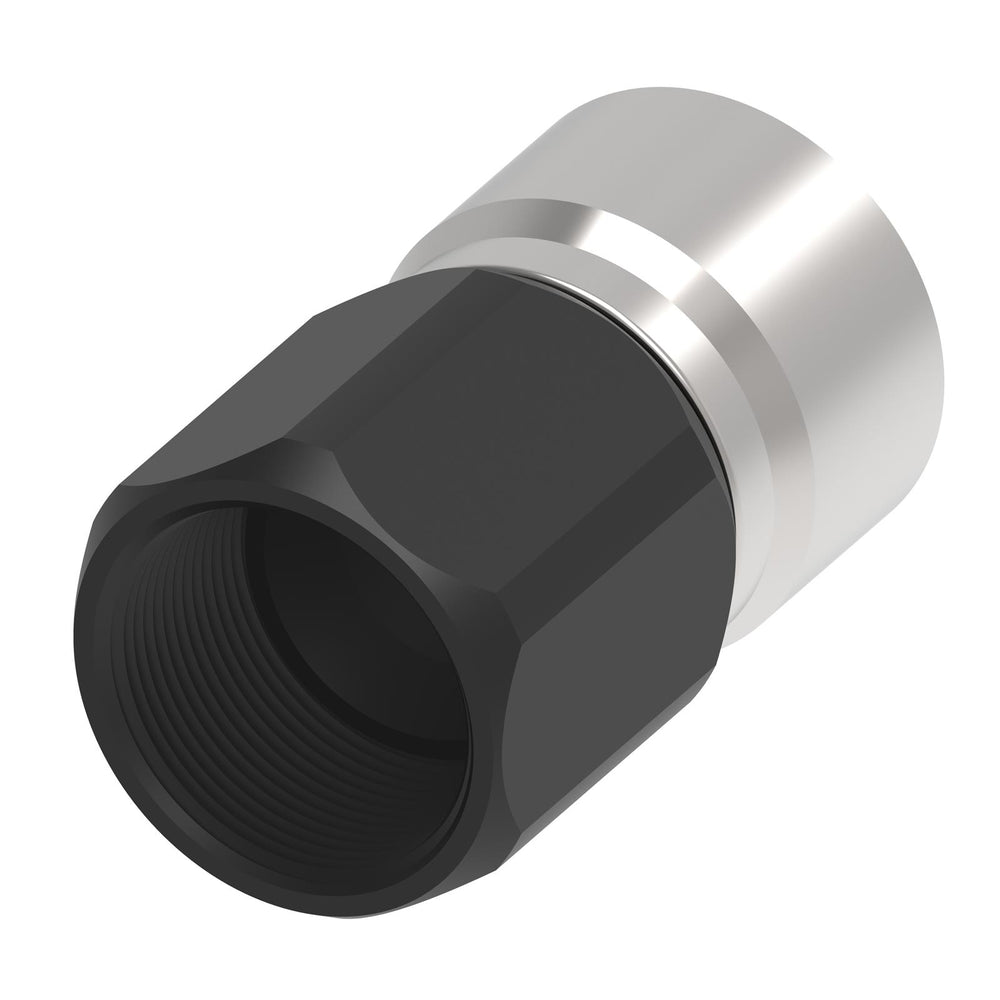CRIMP HOSE FITTING SAE 37