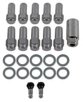 Race Star 14mmx1.50 Acorn Closed End Deluxe Lug Kit - 10 PK