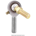 QA1 H Series 3-Pc Rod End - Male/Left Hand - .5in Bore x 5/8-18 w/Stud & Zerk - Alloy Steel