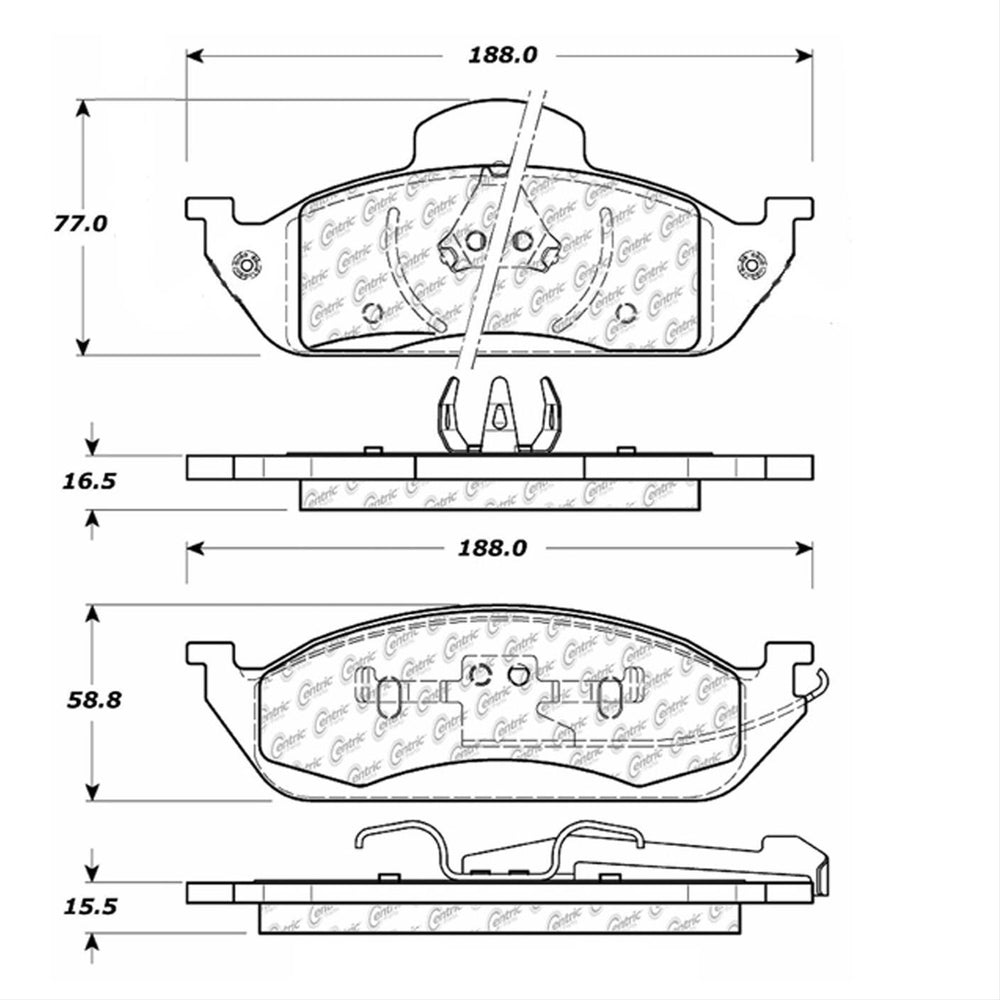 C-TEK Ceramic Brake Pads