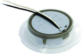 Hella Courtesy Lamp Rnd White Md12 Ss Rim 2Xt