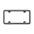 WeatherTech BumpFrame Black Satin Textured Finish License Plate Frame