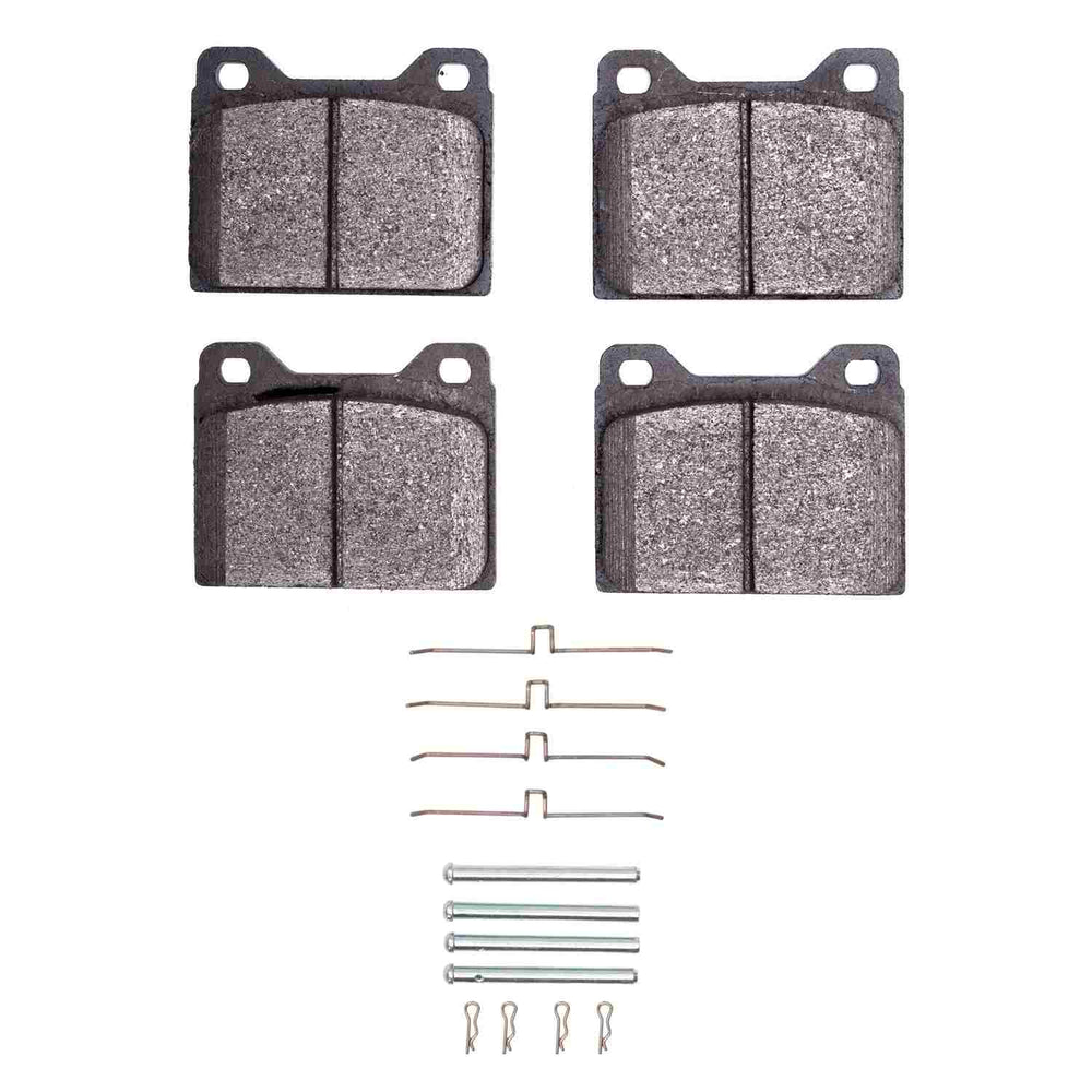 R1 68-75 Volvo 245 Front Ceramic Brake Pads and Hardware Kit
