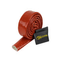 SILICONE COATED FIRE HEAT SHIELD SLEEVE FOR FUEL LINES BRAKE LINES WIRE LOOMS