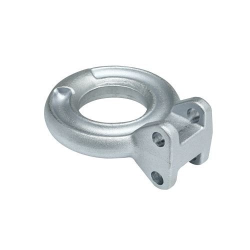YELLOW ZINC ADJUSTABLE LUNETTE RING 3IN DIAMETER 14000LB CAPACITY