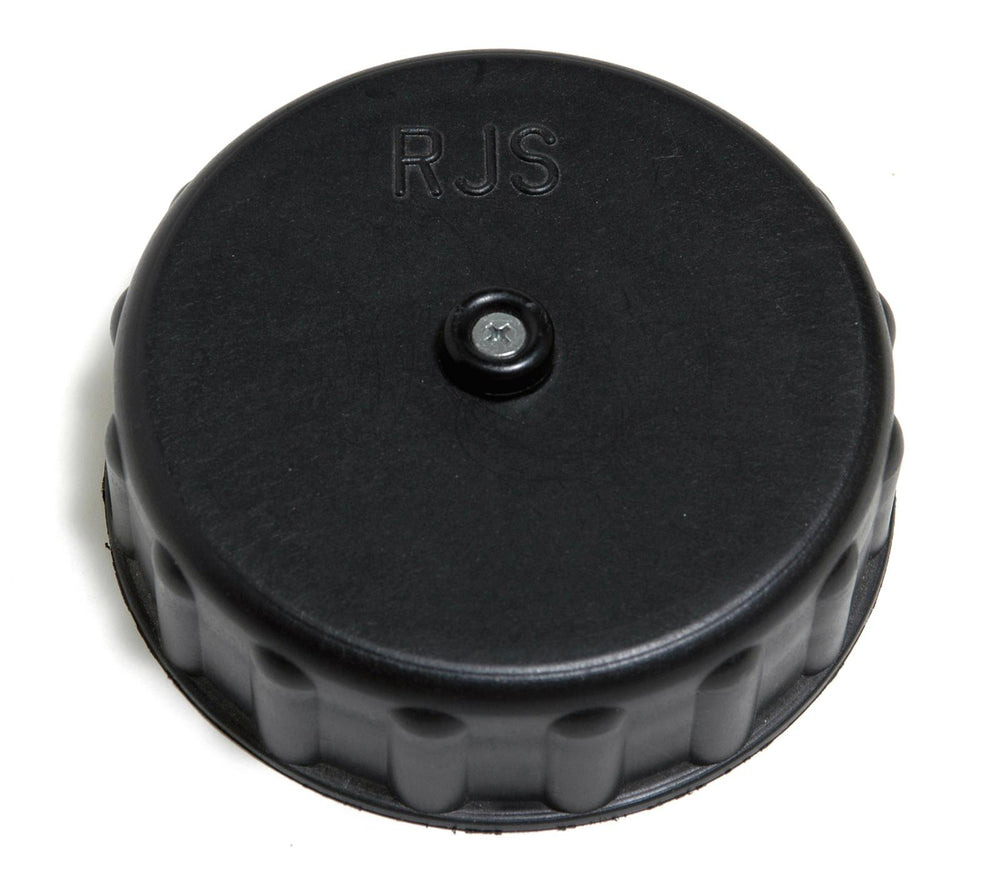 RAISED PLASTIC FUEL CELL CAP AND GA