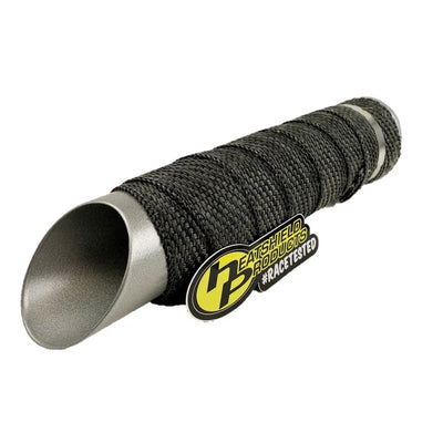 BLACK EXHAUST HEAT WRAP LOWERS UNDER HOOD TEMPERATURES AND INCREASES HORSEPOWER