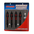SHOCKS GTR ALUMINUM RED-ANOD