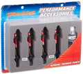 SHOCKS GTR ALUMINUM RED-ANOD