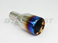 ~(2 lbs. 9X4X4)~ 3 1/2 in 7 3/4 in straight double wall blue flame. I.d. 2 1/4 in