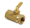 3/8 NPT BRASS SHUT OFF VALVE