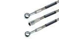 STRAIGHT 4 TO STRAIGHT BANJO (3/8IN) 16IN PREASSEMBLED BRAKE LINE