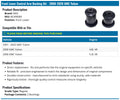 CONTROL ARM BUSHING KIT