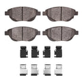 DFC 12-19 Fiat 500 (USA/Canada) Front 4000 HybriDynamic Brake Pads and Hardware Kit