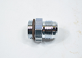 Fragola -12AN x 1 1/16-12 (12) Radius Fitting Vac Pump - Chrome