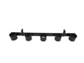 E-TRACK 5 SLOT TOOL HOLDER BLACK