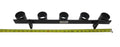 E-TRACK 5 SLOT TOOL HOLDER BLACK
