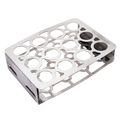 STAINLESS DOUBLE PEPPER ROASTER