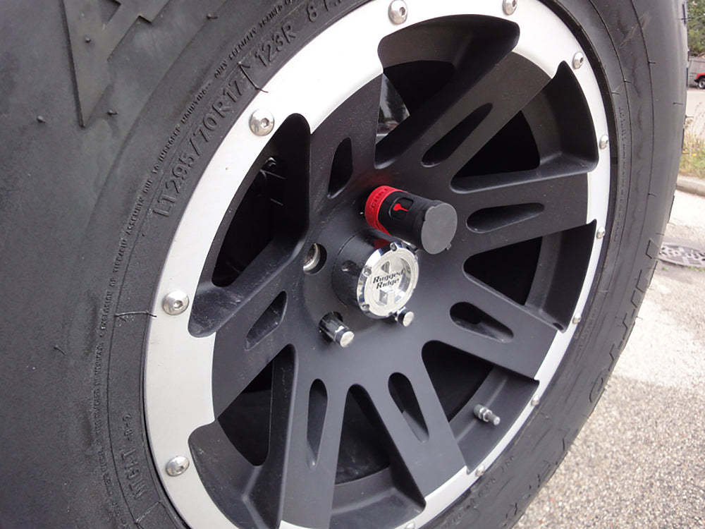 Spare Tire Lock with 6-Plate-Tumbler Sidebar