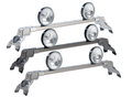 GUTTERLESS MOUNT KIT BLACK POWDER COAT MULTIPLE VEHICLE APPLICATION