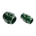 Radium Engineering Universal Hose Barb Adapter For 1-1/4in ID Hose ( w/ 1/4NPT Port) - Green
