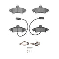 R1 01-04 Mercury Cougar Rear Semi Met Pads & Hardware Kit