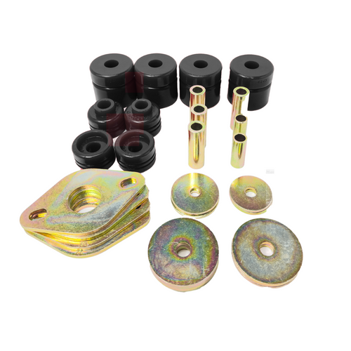 Energy Suspension 00-06 Toyota Tundra Rear Bump Stop Set - Black