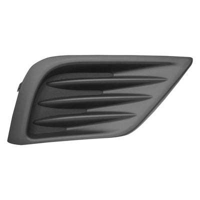 RH FRONT BUMPER INSERT; FOG LAMP OPENING COVER; W/O FOG LAMPS NISSAN ALTIMA SDN 1618