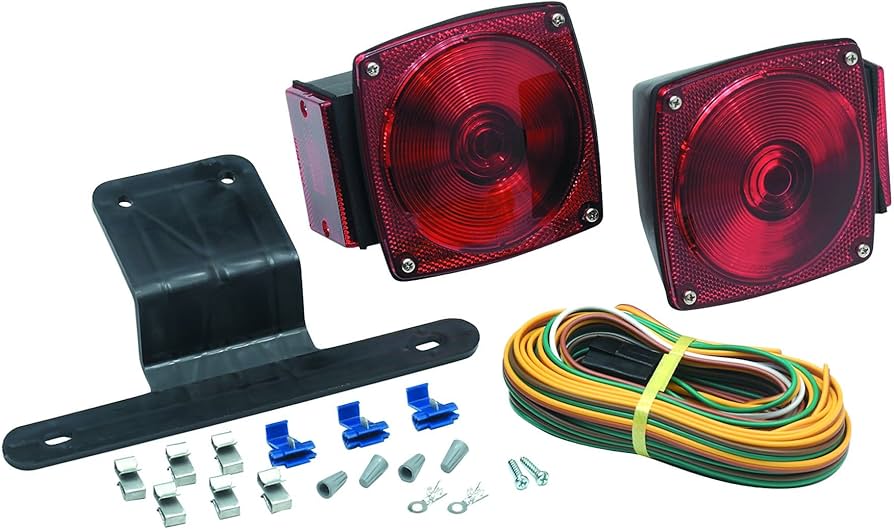 UTILITY TRAILER LIGHT KIT UTILITY STUDMOUNT TRADITIONAL STYLE PLUGNGO UNDER 80IN
