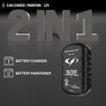The Schumacher Electric 0.8A 12V Automatic Battery Maintainer for when car motorcycle lawnmower personal watercraft or ATV batteries will be left sitting for months at a time the SC1299 0.8A 12V Automatic Battery Maintainer from Schumacher Electric