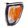 LH PARKLAMP ASSY; PARK/MARKER COMBO; W/BRIGHT BEZEL; TACOMA 0104