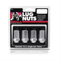 12MM X 1.25SILVER CLOSED END ALUMINUM RACING (3/4IN HEX) (4 LUG NUTS)