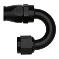 DeatschWerks 10 AN Female Flare Swivel 180-degree Hose End CPE anodized DW titanium