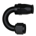 DeatschWerks 10 AN Female Flare Swivel (Incl Ferule/Olive) 180-degree Hose End PTFE anodized DW titanium