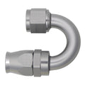 DeatschWerks 10 AN Female Flare Swivel (Incl Ferule/Olive) 180-degree Hose End PTFE anodized DW titanium