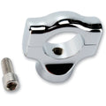 Kuryakyn Side Mount License Plate Holder Clamp 86-17 Softails Chrome