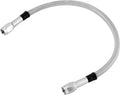 Twin Power 32 Inch Clear Coated Dot Stainless Steel Brake Hose AN-3