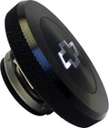 Bowtie Billet Radiator Cap Black 13psi